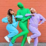 Kelli Erdmann Instagram - Greenman begged us to do this trend 😉 #trend #happykelli #kaushacampbell #greenman #dance