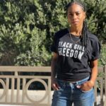 Kelly McCreary Instagram - What does freedom mean to you? To me it’s the little things and big things. It’s having a life full of joy- of laughing loudly in public without consternation. It’s loving whomever we want. It’s safety in our homes. It’s making mistakes and finding redemption. And so much more. And it all ought to start when we’re young. I believe in investing black girls, so they have a chance to have joy, to be safe and free, to grow up healthy and thriving. That’s why I’m proud to be wearing a @phenomenal shirt in support of the @blackgirlfreedomfund, a call to invest $1 billion in Black girls over the next ten years, to close the chasm of access caused by structural violence against Black girls. Please follow for more info🙏🏾🖤