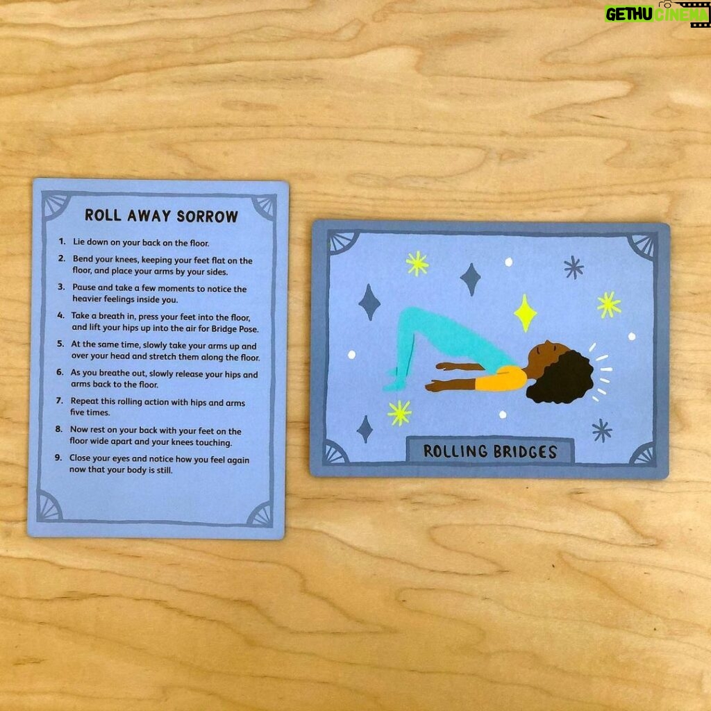 Kelly McCreary Instagram - Y’all, I am so excited today!! My brilliant sister @cmccrearyyoga just released something incredible for kids, parents and teachers alike- the Little Yogi Deck! The deck includes 48 playful, color-coded cards illustrated by @andreapippins that encourage mindfulness and help build emotional intelligence on and off the mat. The cards explore big feelings like: anger, worry, excitement, sadness, joy, jealousy, shame, and peace. It’s perfect for kids 5-9, but let’s be real— in these trying times, couldn’t we all benefit from a little more mindful exploration of all the feelings we’re feeling?   To celebrate the release, I’m giving away a copy of the Little Yogi Deck to one lucky winner!   Here is how to participate:⁠⠀ 1. Like this post.⁠⠀ 2. Follow me @seekellymccreary, @balakidsbooks, @cmccrearyyoga and @littleyogideck  ⁠⠀ 3. Tag a friend in the comments below to share the giveaway with them!⁠   NO PURCHASE NECESSARY. Sorry, international friends, but this is for US Residents, 18+. The winner will be selected this Friday February 5, and will be notified by DM.   #stuffkellylikes #balakids #littleyogideck #yogaforkids #mindfulnessforkids #emotionalintelligence #wellness #health #carddeck #activitiesforkids #giveaway #giveawayforkids