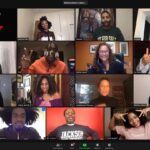 Kelly McCreary Instagram - Last night was sooooo much fun!!! Playing Whitley Gilbert was the realization of a childhood dream!! And with THIS team?! 🍌🍌🍌 BUT. The best part of it all was that The Zoom Where It Happens series engaged nearly 200K potential voters and linked them with voter advocacy organizations. To the incredible black women creatives who thought this thing up and brought it to life— SALUTE!! Thank you for all you do for the culture and for democracy itself. 🗳🗳🗳❤️🖤❤️🖤
