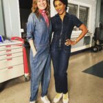 Kelly McCreary Instagram – You know you and @ellenpompeo have been working together a long time when you show up in the same lewk 😜#matchingmondays