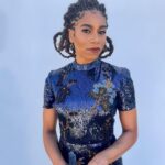 Kelly McCreary Instagram - S C U L P T U R E @marjthestylist @karinamilan__ @albrightfashionlibrary For Essence Black Women In Hollywood awards luncheon ❄️