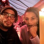 Kelly McCreary Instagram - Keeping it hot on a cold night in #Paris. 🔥