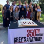 Kelly McCreary Instagram - I will never get over these milestones. I have had the privilege of being at @greysabc to celebrate some tv-odds-defying moments: the 250th and 300th episodes, becoming the Longest Running Medical Drama, and today the 3️⃣5️⃣0️⃣th episode of of Grey’s Anatomy. And with each one, my sense of wonder, amazement and profound gratitude grows. I congratulate the inimitable @shondarhimes from whose mind these stories and characters sprung, and every craftsperson who has touched this show along the way. I can’t believe I get to be a part of this incredible thing. Thanks to all of you who reach out by social media or in person to tell me the ways in which this show has impacted your life. It is an honor to be of service to you while simultaneously living a dream.