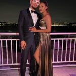 Kelly McCreary Instagram - WE HAD A TIME! A joyful, romantic, fabulous, glamorous, emotional, unforgettable time! I just love the way weddings bring folks together in love and community, and make everybody weep in unison. @jjbioh and @austinsmithsolo thank you bringing us together to celebrate your love! We lift you in light and hold you there! #shesyourqueentobioh cc: @andriamichellebush @delinamedhin @geobrianhmu 💙💙💙💙