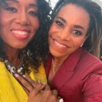 Kelly McCreary Instagram - Essence #BlackWomenInHollywood is always an affair to remember! I ran into more friends and women I admire and/or stan than I can count, and snagged just a few selfies (swipe to the end)… This year, among the stellar honorees recognized for their talents and accomplishments was my friend @busbykat. In her role as President of Original Programming at Starz she is a towering champion of our stories (just see pic #2), and she’s been about that work of creating space for us for her whole career. Everyone in the room yesterday got to experience the warm and uplifting spirit that makes her so special; her passion and joy transformed the space! Busby, I am so grateful I got to witness you receiving the flowers you so richly deserve. Love you, Queen! Thank you to @marjthestylist @bobbierileybeauty and @andriamichellebush for being the glam team of my dreams as always. Felt powerful, sexy and so much like myself. Love y’all!