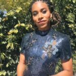 Kelly McCreary Instagram - S C U L P T U R E @marjthestylist @karinamilan__ @albrightfashionlibrary For Essence Black Women In Hollywood awards luncheon ❄️