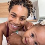Kelly McCreary Instagram - It’s impossible for me to celebrate this day without reflecting on where I was this time last year. Today, I had lunch at the scene of the crime: the restaurant where my amniotic sac broke, 12 weeks before my due date, sending me to the hospital for an extended stay, where I rang in my personal new year. On this day one year ago, I was possessed of an inexplicable yet powerful knowing that baby and I would be fine, but feeling impotent and unmoored, and frankly, depressed, nonetheless. My surprise zoom celebration filled my heart to bursting, lifting my spirits high enough to get me through that trial. This year, Baby’s gift to me was reaching up, locking eyes and saying “MAMA” clear as day before throwing her arms around my legs— the first time she has used the syllables intentionally 🥰😭. My thoughtful, loving, epic-gift giving husband gifted me with his megawatt smile, the comfort of his loving presence, and a trip to see Usher in Vegas 🙌🏾. The gift of my mother’s visit nurtures both me and her grandbaby 💙. And I have received messages from family and friends near and far, old and new, reminding me what a deep and loving community I have. 🙏🏾 Another trip around the sun. Ever more reasons to marvel at this thing called life. Thanks for the birthday wishes, everyone. I’m grateful to be here with you. 🥂