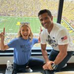 Kelly Ripa Instagram – Weekend big house photo tour. Go blue 〽️💙💛 University of Michigan