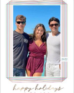 Kelly Ripa Instagram - #tbt holiday card edition. Selects ranging from 2022-2003 🎄🎄🎄