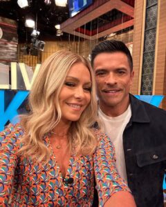 Kelly Ripa Instagram - First day. First show. First selfie. So the adventure begins! Live with Kelly and Mark