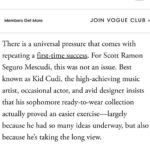 Kid Cudi Instagram - NEW VOGUE MOTR REVIEW SS24 ‼️ mad love to the always cool Amy for another awesome interview 😌🙏🏾💕 Link in bio!!