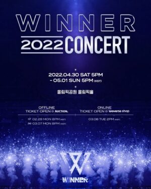 Kim Jin-woo Instagram - 인서야보고싶어💙 #위너 #2022 #WINNER #CONCERT #20220430 #20220501 #올림픽홀 #YG