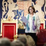 King Charles III of the United Kingdom Instagram - This World Poetry Day, The Queen’s Reading Room was thrilled to produce ‘Northern Ireland: Poets and Their Place’, a literary event in partnership with Arts Council of Northern Ireland, curated by Paul Muldoon. Her Majesty The Queen joined actors and authors at Hillsborough Castle to hear Northern Irish poetry, read by actors Frances Tomelty and Ian McElhinney and poets Paul Muldoon, Michael Longley, Sinéad Morrissey and Raquel McKee. The Queen’s Reading Room would like to extend our thanks to everybody who took part in today’s celebration of Northern Irish literature.