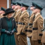 King Charles III of the United Kingdom Instagram - As Colonel-in-Chief of The Rifles, The Queen has taken the salute at a Cadre pass-off parade for Junior Non-Commissioned Officers of the 2nd Battalion. Thiepval Barracks