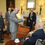 King Charles III of the United Kingdom Instagram - 🤝 This morning, the King met veterans of the Korean War at Buckingham Palace to mark 70 years since the signing of the armistice which ended the conflict. 60,000 service personnel from across Britain and the Commonwealth saw action, with 1,100 losing their lives. Later today, The Princess Royal and The Duchess of Edinburgh will host a reception at the Palace on behalf of His Majesty to commemorate the anniversary of “the Forgotten War”.