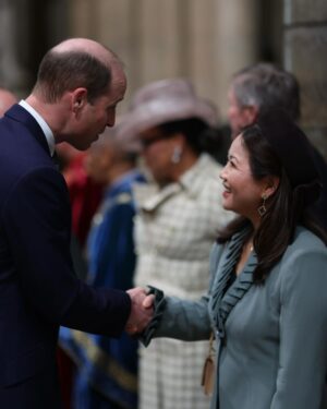 Queen Elizabeth II of the United Kingdom Instagram - 🌏 The Queen, The Prince of Wales, The Duke and Duchess of Edinburgh, The Princess Royal and other members of the Royal Family attended today’s Commonwealth Day Service of Celebration at Westminster Abbey.

The service - marking 75 years of the Commonwealth - drew on this year’s Commonwealth Day theme ‘One Resilient Common Future: Transforming our Commonwealth’, highlighting stories of resilience through performances and reflections representing the five regions of the Commonwealth.