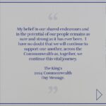 King Charles III of the United Kingdom Instagram - 🌎 The King became Head of the Commonwealth on his Accession in 2023. Throughout his working life he has connected with the Commonwealth family through regular visits and by supporting projects which bring Commonwealth countries together through their shared values and interests.   🔗 Visit our link in bio to find out more about the King and the Commonwealth.