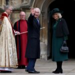 King Charles III of the United Kingdom Instagram - The King and Queen, The Duke and Duchess of Edinburgh, The Princess Royal and other members of the Royal Family attended the Easter Mattins Service at St George’s Chapel today. St George's Chapel, Windsor