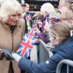 King Charles III of the United Kingdom Instagram - What a wonderfully warm welcome to Shrewsbury! 👋 Her Majesty was visiting Shrewsbury Farmers’ Market, where she met members of the local community and market traders. 🍞🍎🧀 The market has been held in The Square for almost 20 years and has grown into one of the best markets in the area with around forty traders regularly setting up stall on the first Friday of the month. Thank you to everyone who came out to say hello! Shrewsbury Farmers Market
