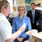 King Charles III of the United Kingdom Instagram - 🦷 Last week The Duchess of Gloucester visited the Dental Institute based at Kings College Hospital in her role as Colonel-in-Chief of the Royal Army Dental Corps. 🌈 HRH toured the Rainbow Suite, which provides a dental trauma service to children as well as dental and facial trauma treatment to adults. The Duchess met staff and patients before unveiling a plaque marking the centenary of the Dental Hospital and School, which opened in 1923, and formally marked its 100th year in 2023. King's College Hospital