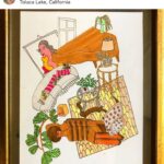 Kirsten Dunst Instagram - Get your house drawn by my talented friend @observedbyme 🎄🕎