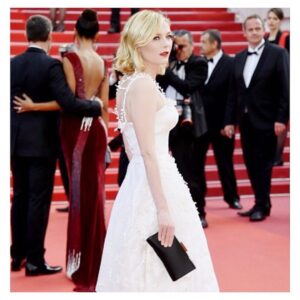 Kirsten Dunst Instagram - #tbt Cannes film festival, dope as fuck @chrislilley