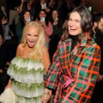 Kristin Chenoweth Instagram - It's good to see them, isn't it? 💚💖 @idinamenzel and @kchenoweth return to Oz in celebration of #WICKED20. 📸: @chadkrausphoto