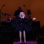 Kristin Chenoweth Instagram - I can’t believe I got to debut “Caviar Dreams” from @qovmusical at @njpac last weekend! And who better to accompany me than my dear friend and forever collaborator Stephen Schwartz?! You can watch the full video at the link in my bio 🩷🥂 #thequeenofversailles NJPAC
