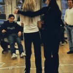 Kristin Chenoweth Instagram - POP-U-LAR ✨💖🪄 #Popular rehearsals… many many moons ago. Having the best time on this trip down memory lane. One week until it’s officially #Wicked20!! @idinamenzel @wicked_musical New York, New York