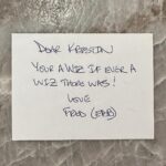 Kristin Chenoweth Instagram - Found opening night letters… truly was changed For. Good. 💗💚 #Wicked20