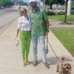 Kristin Chenoweth Instagram – On Fridays we wear green 💚 (and Thunder wears pink) Broken Arrow, Oklahoma