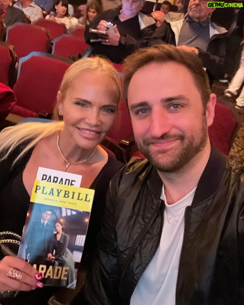 Kristin Chenoweth Instagram - You have three weeks left to see @paradebway ! @michaelarden you are a genius. The cast led by @bensplatt & @micaela_diamond, the musicians, the crew! Bravo!
