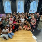 Kristin Chenoweth Instagram - Today, @marymitchellc and I got to visit our @kcbbc_camp student @louisa.roberts33 and her friends at the Junior Royal Academy of Music’s musical theater training rehearsal. They blew us away with their talent and passion!! 💕🇬🇧 London, United Kingdom