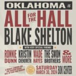 Kristin Chenoweth Instagram - OKLAHOMA! So excited to join @blakeshelton & so many amazing fellow artists from OK at @bokcenter on March 30 to support @countrymusichof! Tickets go on sale on Fri. January 26 at 10AM CT, but make sure you’re signed up for my email list to get presale access next Wednesday! Link in bio & story to sign up ❤️ Oklahoma