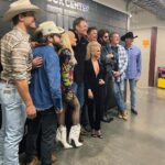 Kristin Chenoweth Instagram - Oh what a night in Oklahoma ❤️ thank you to @blakeshelton for having me among these fellow okies!! We raised almost $800k for the @countrymusichof! Oklahoma is all for the hall! Hair: @jgarrett_lemmons Makeup: @matwulff BOK Center