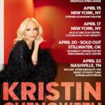 Kristin Chenoweth Instagram - April shows ✨ Where will I see you?! Get tickets at the link in my bio ❤️ 📸: @drewxphotograghy
