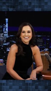 Lacey Chabert Instagram - Looks like @thereallacey finally made “fetch” happen! 😂 #MeanGirls #FallonTonight The Tonight Show Starring Jimmy Fallon