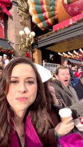 Lacey Chabert Instagram - Since I was a about 7 years old it was a dream of mine to be at the #macysthanksgivingdayparade. Today that dream came true! I can’t even explain…the second I arrived there was such joy in the air. It was incredible. There were SO many people who’d come together to witness this special event and it just felt magical. I’m so thankful for the experience! Such joy and love on 34th street ;) Thank you for having me @todayshow & @macys 🎄