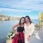 Lacey Chabert Instagram - I just wanted to express my gratitude to this lovely woman. @jaralin Not only is she an incredibly talented costume designer, she also has the most beautiful heart and always takes the best care of us. I appreciate you and your whole team so much. 🤍 #tenmoviestogether #100moreihope #friends #set #onlocation #greece #theweddingveil