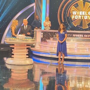 Lacey Chabert Instagram - Even though I wasn’t able to solve the final puzzle, this is a moment I will never forget! It truly meant so much to me. I grew up watching the show with my grandparents and I couldn’t believe I was standing there. Thank you so much for having me @celebritywheeloffortune and the biggest congratulations to my friends @melissajoanhart & @instatituss What an incredible night! 🎉❤️