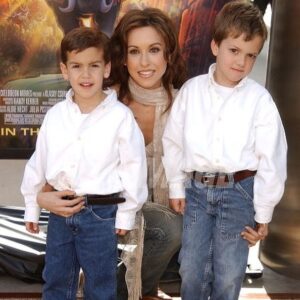 Lacey Chabert Instagram - Introduced my daughter to The Wild Thornberrys show 🧡We did 91 episodes and two feature films!  I was just 13 when I began voicing Eliza. I took my nephews to the premiere of the movie-I don’t know what’s more amazing-my outfit from BeBe or the fact that my nephew on the right is about to get married! Time flies. 
It was such a treat to be a part of this sweet show. I’ll always treasure the memories from those years!
