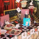 Lacey Chabert Instagram - Thinking about last Saturday when we got to surprise my friend @ashleyaubra and her sweet son Hayden with a “magical” little 5th birthday party play-date! It was so much fun to put this together and even more fun to see him enjoy it! Love you both! #HappyBirthdayHayden 🪄 🎩 ❤️🌟 #decorating #entertaining #myhappyplace *the absolutely adorable cake is by @jeanniesweets *