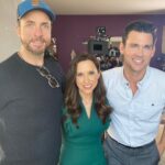Lacey Chabert Instagram - Working together was the best! The wonderful @peterbenson889 directed the 4th story in #TheWeddingVeil series. @kevin_mcgarry_w and I had so much fun revisiting Peter and Avery’s story. These movies typically end once the characters fall in love, but this time we get to see what happens in their lives and relationship after the wedding. The legend of the veil continues January 7 on @hallmarkchannel
