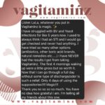 Lala Milan Instagram - Reviews? Say less!! Call me the Kewchie Goddess the way I’m out here blessing these vaginassss! @vagitaminz —— -You can pop a Vagitaminz in to get rid of yeast and or BV, by using them 7 nights in a row. -You can pop 1 Vagitaminz in as a refresher after sex or your cycle ✨LINK IN BIO✨ My Vagina
