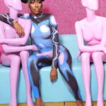 Lala Milan Instagram - The Metaverse ain’t got sh*t on LaLaLand😏 ——— ~The Beauty Hub Experience~ Photo Studio @thebeautyhubexpo 💇🏾‍♀️ Hairstylist @lilistouch 🧑🏽‍🎨 Colorist @sashascoloringbook 💄 Mua @nikkiallure 📸 photographer @paib1 (Hair inspo: @iamcardib @tokyostylez ) Miami, Florida