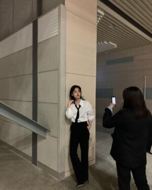Lee Joo-young Instagram - 재밌었드아아아
#백상예술대상