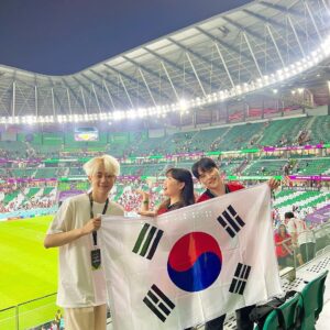 Lee Soo-hyun Instagram - 너무 멋진 경기를 직관하게되어서 영광이고 
행복했습니다❤️🇰🇷🇰🇷🇰🇷🇰🇷🇰🇷