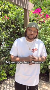 Leon G. Thomas III Instagram - My name is Leon Thomas, but they call me…. 🤨 #andre #victorious #insecure #backyardagains #augustrush