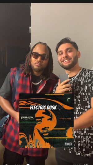 Leon G. Thomas III Instagram - My friend @leonthomas dropped his album “Electric Dusk” and it’s really dope 🔥 Hella smooth music 🎶 Catch a vibe and check it out! 

#leonthomas #electricdusk #tydollasign #motown #atiftv